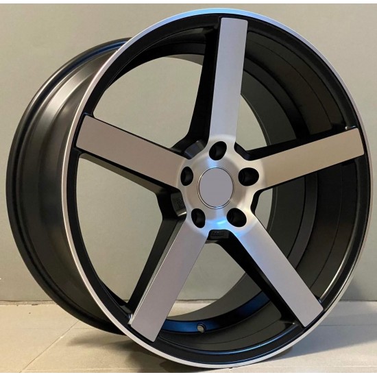 VOSSEN STYLE 972 8×18 5×120 ET35 Black Face Machined