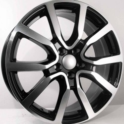 VW STYLE 1165 7×17 5×100 ET35 Black Face Machined VW STYLE 1165 7×17 5×100 ET35 Black Face Machined