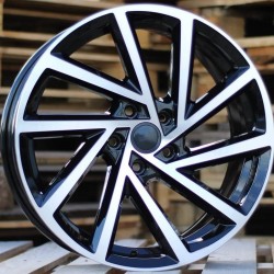 VW STYLE 1361 6,5×16 5×112 ET40 Black Face Machined VW STYLE 1361 6,5×16 5×112 ET40 Black Face Machined