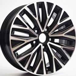 VW STYLE 1392 6,5×16 5×112 ET46 Black Face Machined