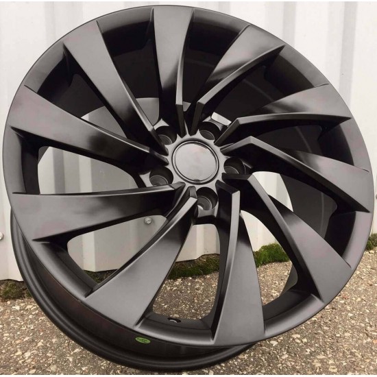 VW STYLE 5083 7,5×17 5×100 ET42 Matt Black