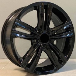 VW STYLE 5293 7×16 5×100 ET39 Glossy Black