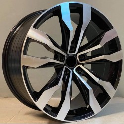 VW STYLE 5333 8×18 5×112 ET41 Black Face Machined