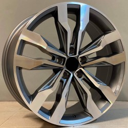 VW STYLE 5333 8×18 5×112 ET33 Gun Metal Face Machined