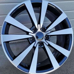 VW STYLE 5576 8×18 5×112 ET41 Black Face Machined