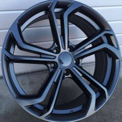 VW STYLE 5620 7,5×17 5×100 ET35 Matt Black
