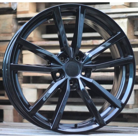 VW STYLE 864 7,5×17 5×100 ET35 Glossy Black
