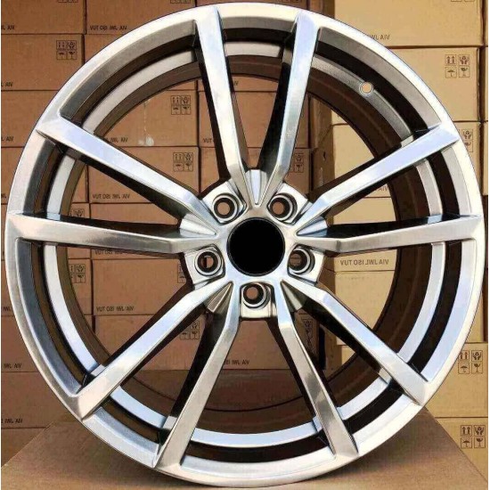 VW STYLE 864 7×16 5×112 ET42 Hyper Black